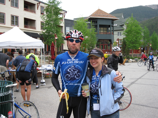 Blue River Century Marie Willson and Dustin