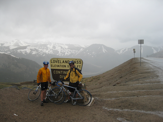 Blue River Century Loveland Pass Finish