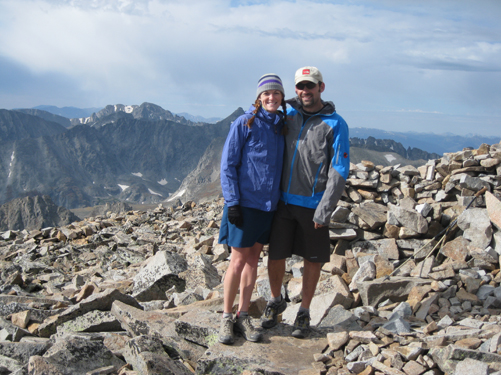 Kim-James Got in some quality mountain time with Kim.