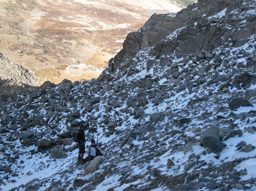 More of the yucky terrain to be crossed en route to Columbia