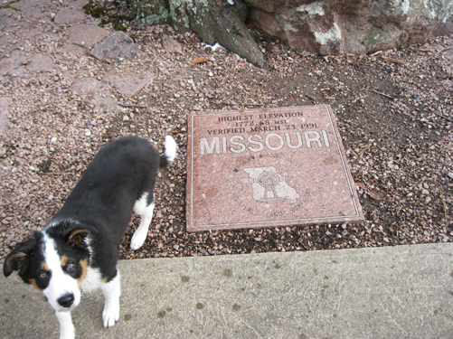 Fremont gets his very first state highpoint, Taum Sauk, Missouri. 