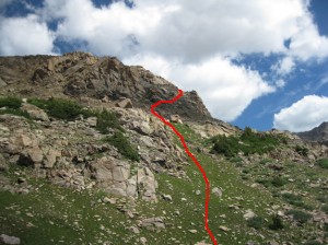 Moutn Oklahoma southeast slopes.