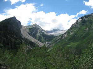 Snowmass Lake approach on the Snowmass Maroon Trail.