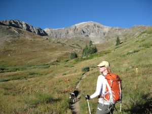 Handies Peak approach in the San Juans