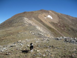 Mount Parnassus summit ridge.