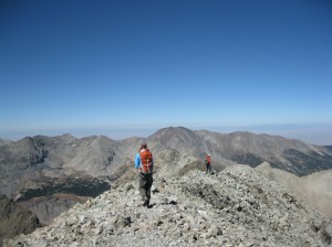 Mount Lindsey descent