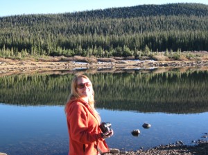 Gina Lofaro at Brainard lake Colorado