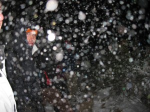 Mount Audubon snowstorm