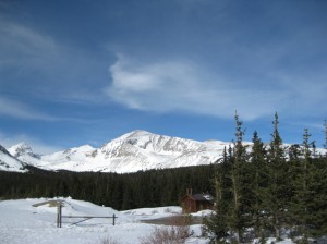 Mount Audubon Winter Morning