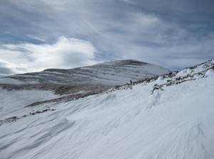 Mount Audubon saddle