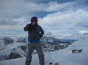 Tea on the summit of Mount Audubon