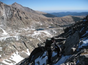 Bart climbs Mount Alice