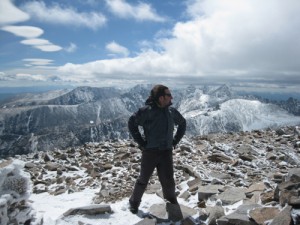 Mount Audubon summit winds.