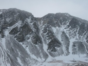 Goatfinger Couloir, Mount Edwards