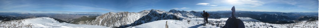 New York Mountain Colorado lower summit 