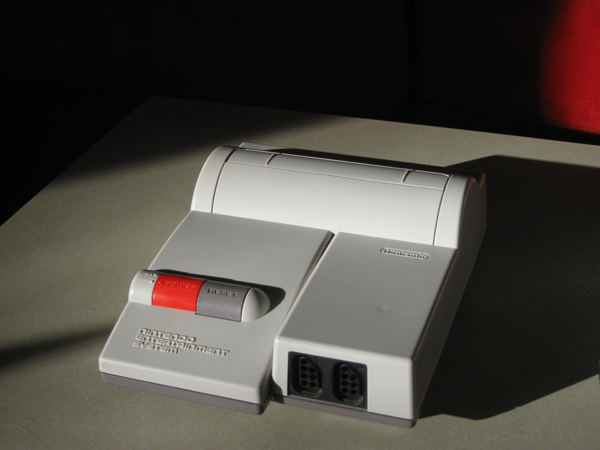 NES toploader with AV outputs