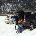 Ouray Colorado parking lot