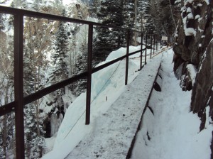 Ouray ice Park Anchors