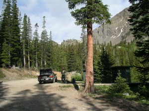 Pacific peak trailhead