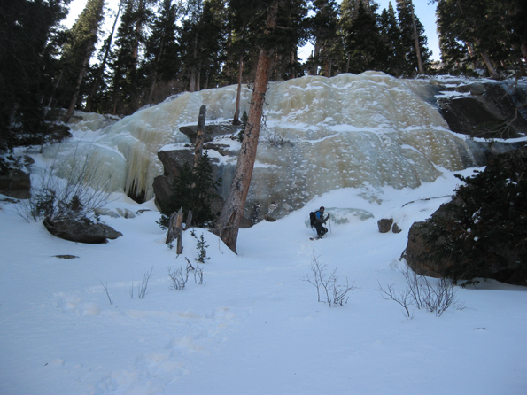 Jewell Lake Icefall - Rocky Mountain National Park - Colorado