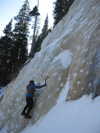 Jewell Lake Icefall Scouting Trip