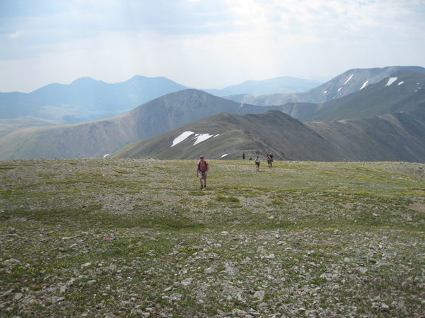 Mount Edwards near the top