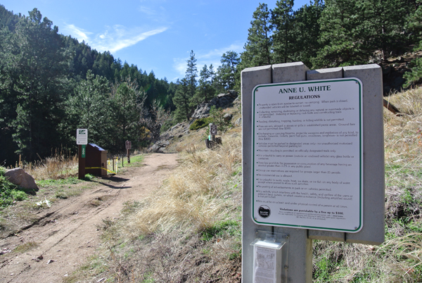 Annie U. White Trail Boulder Colorado