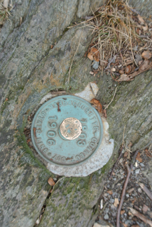 Connecticut state high point marker