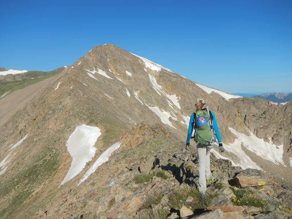 Pettingell Peak start east ridge