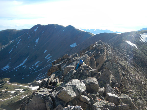 Pettingell Peak ridgeline