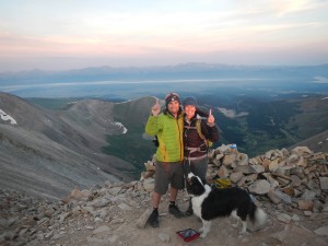 Mount Sherman summit.