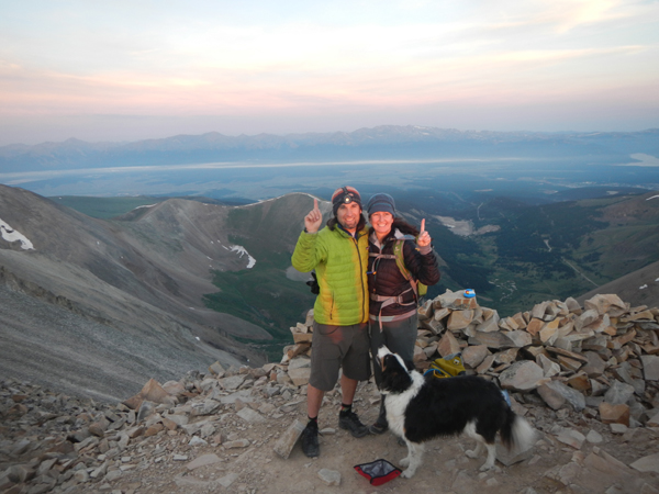 Mount Sherman summit. 