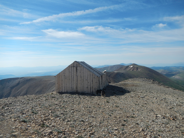 Horseshoe Mountain mining cabin