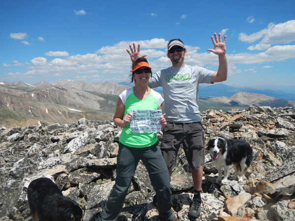 Weston Peak summit