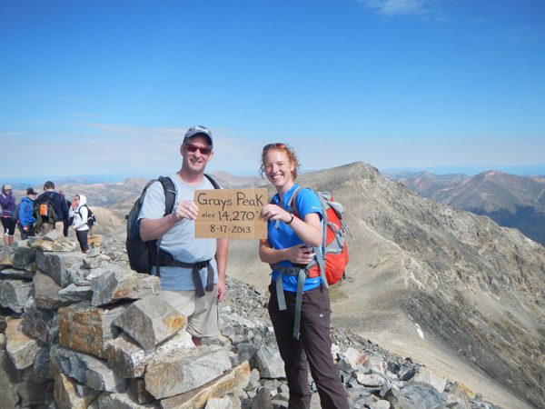 Grays Peak summit