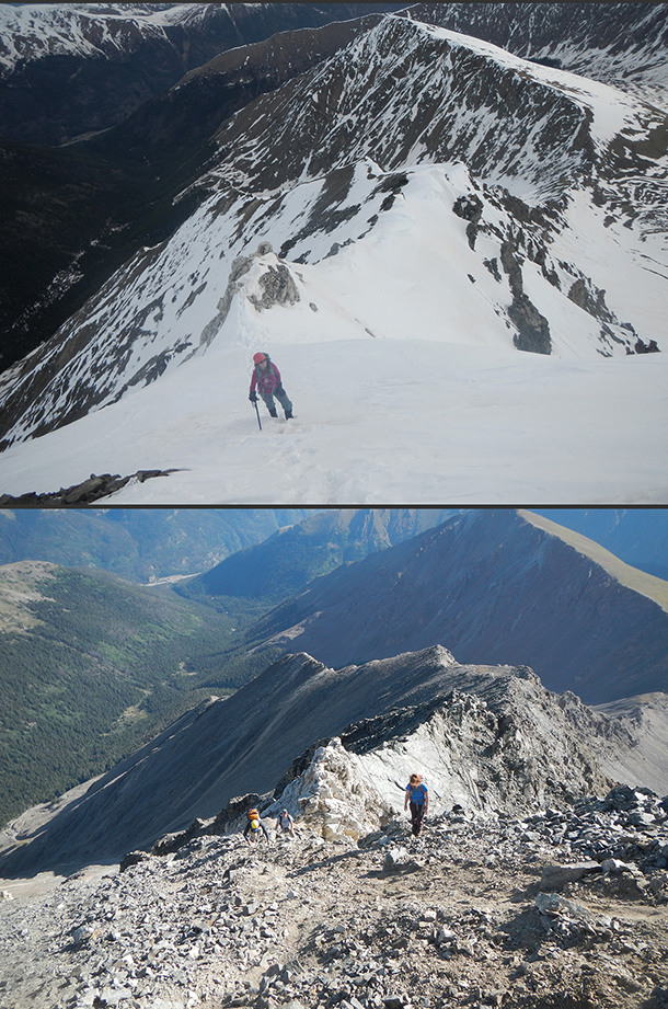 torreys winter-summer