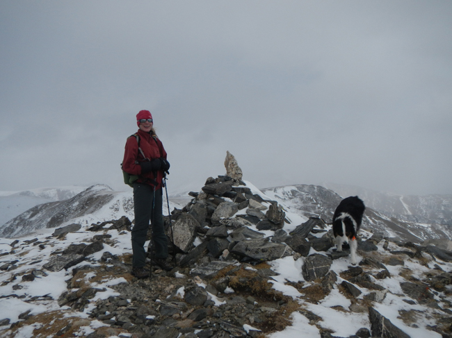 Whale Peak Colorado summit