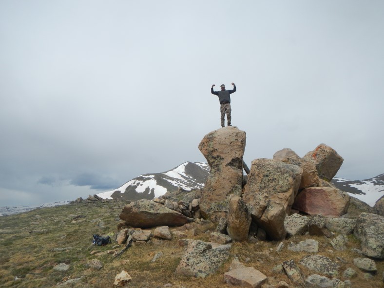 Paul on the summit!