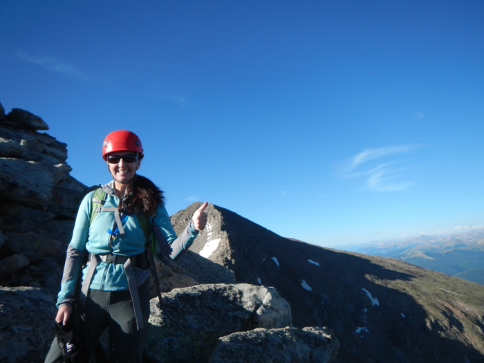 Sawtooth traverse finish