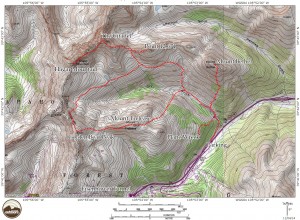 Dry Gulch overview map