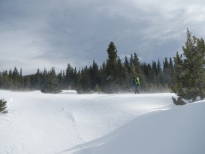Mammoth Reservoir Winter