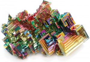 Bismuth crystals