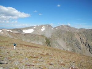 En route to Witter Peak.