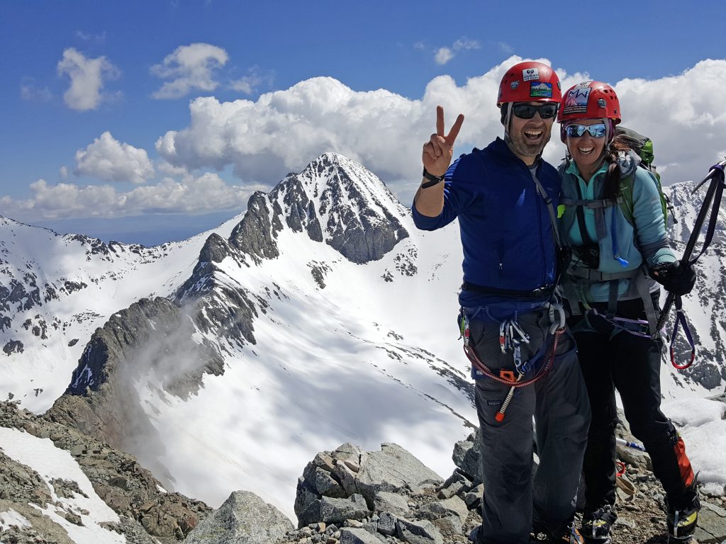 Little Bear Peak summit - wooo hoo!