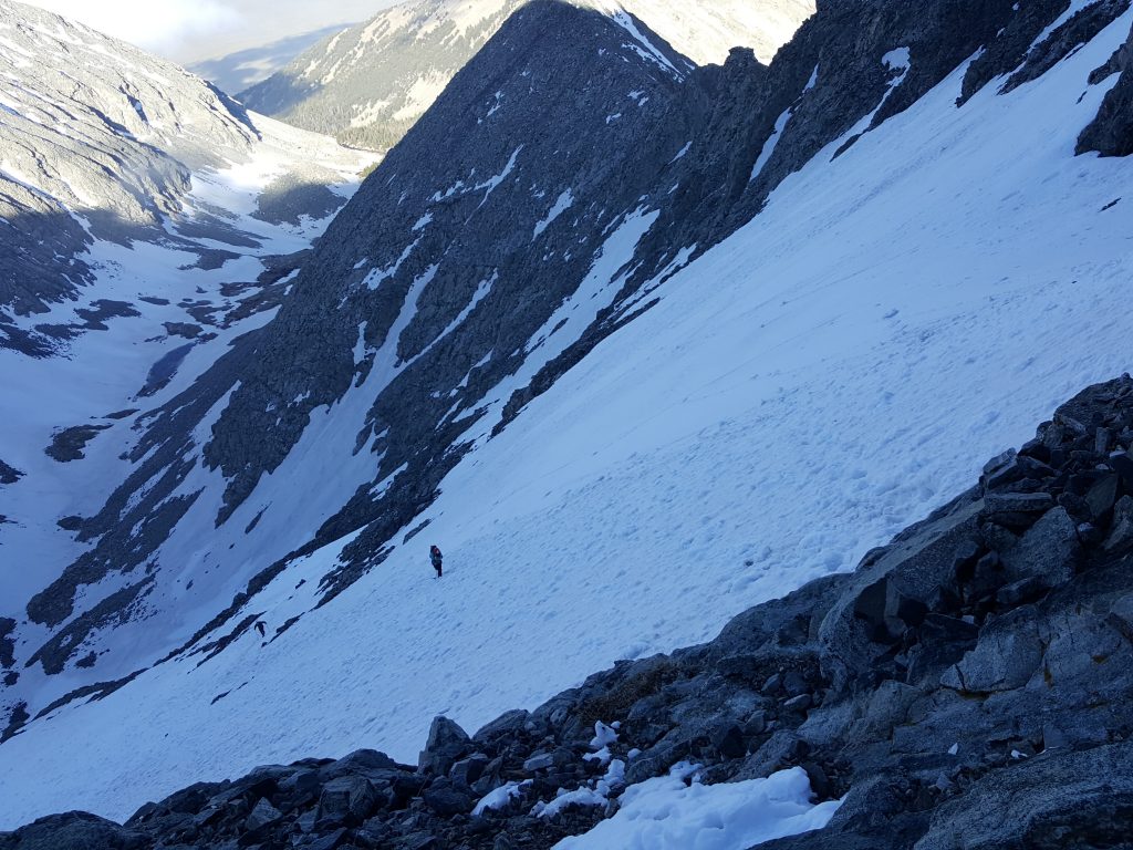 Hourglass traverse little bear peak