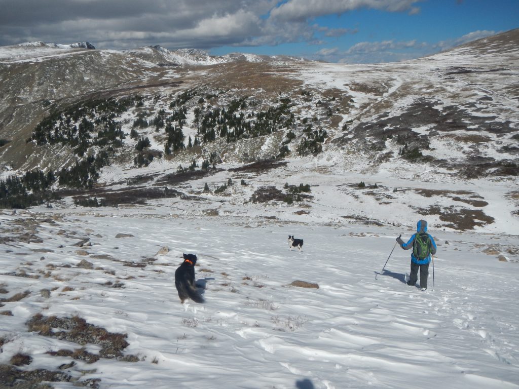 On the descent back towards Corona.