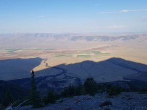 mount borah shadow