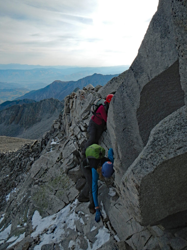 K2 bypass move on Colorado's Capitol Peak