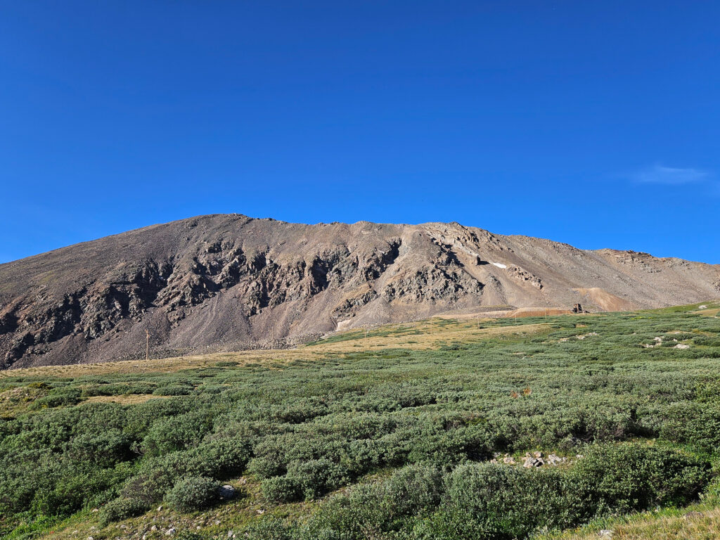 London Mountain Profile