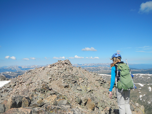 Pettingell Peak summit